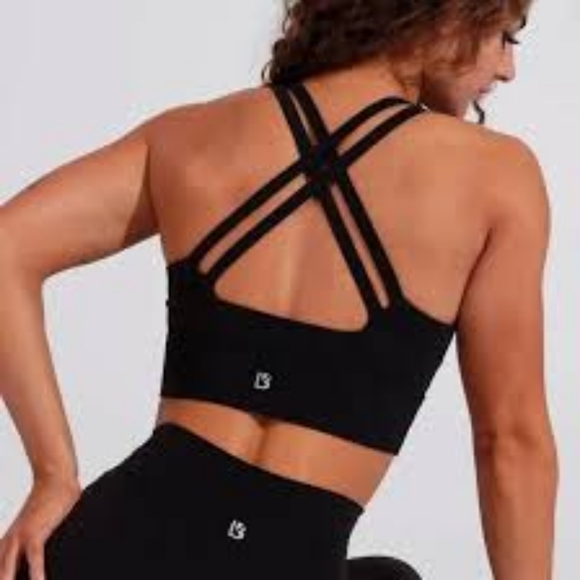 Buff Bunny | Rosa Sports Bra | Black | XS - Picture 1 of 6